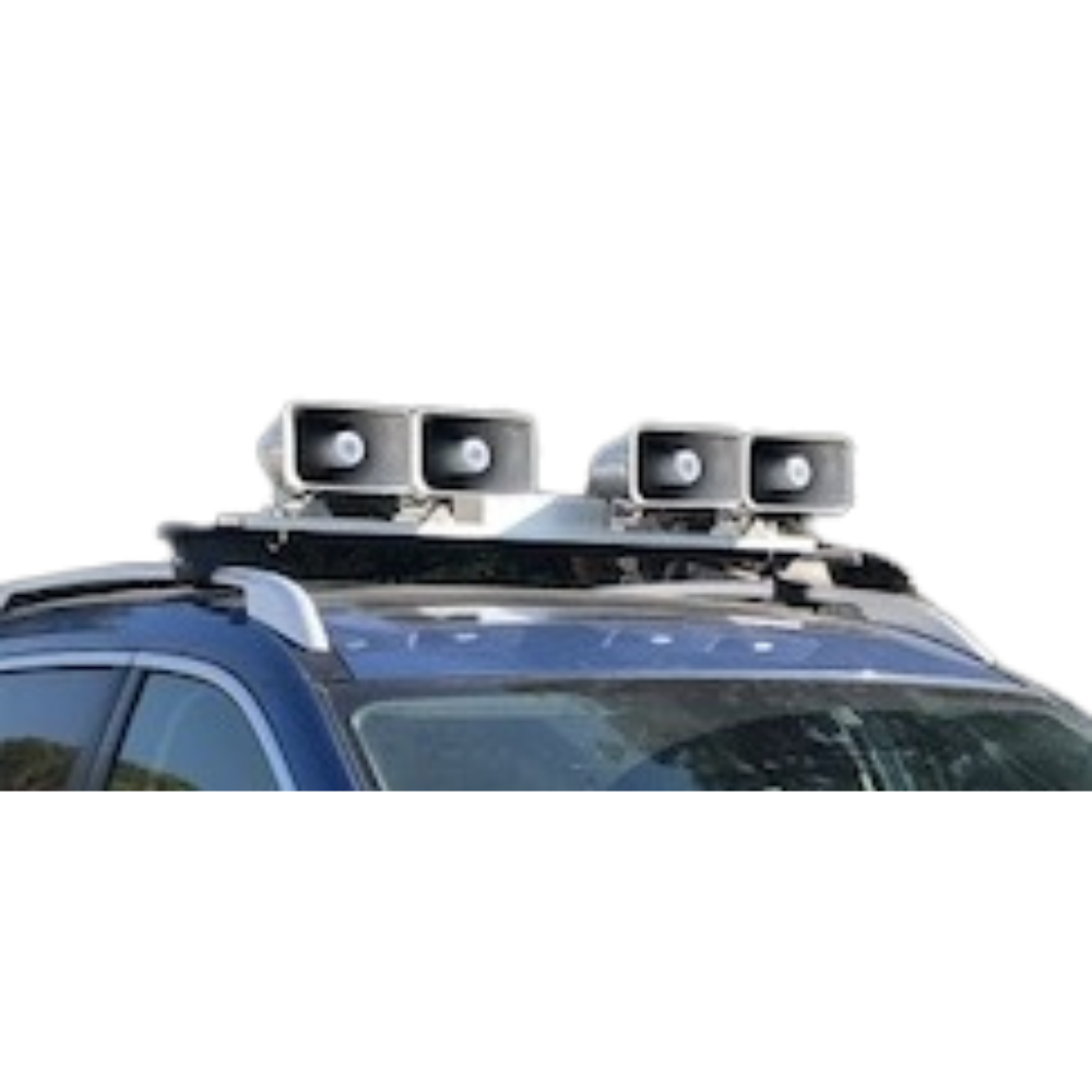 Effaroucheur à oiseaux pour aéroport et ports maritimes – EMBARQUE 4HP – Installation rapide avec double haut-parleurs